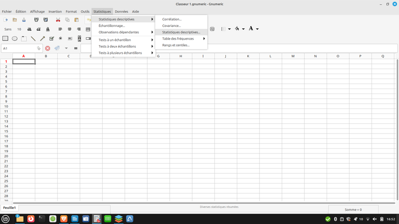 menu statistiques